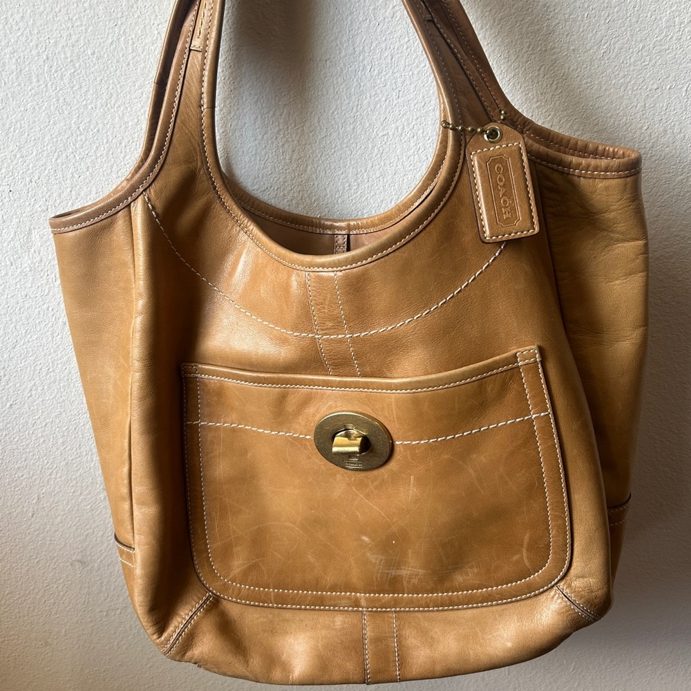 Vintage Brown Coach Bag